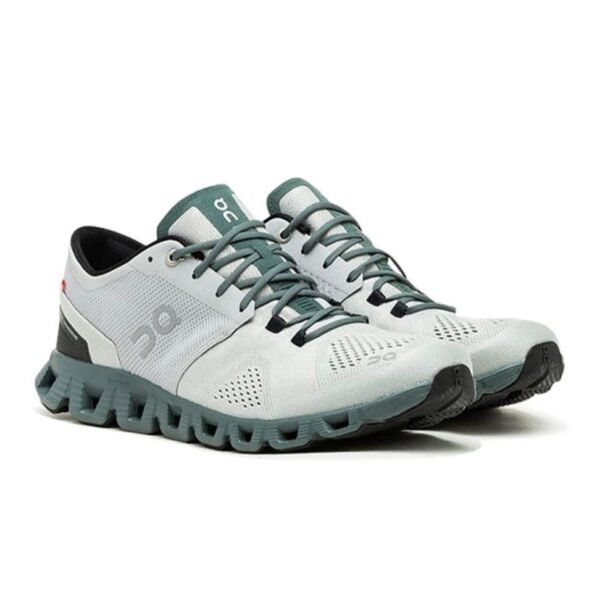 On Running Cloud X Shift Glacier Grey Olive
