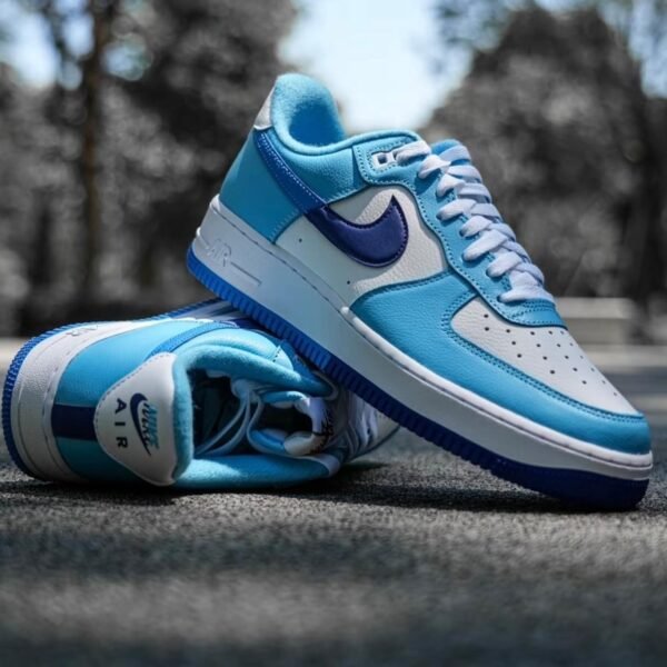 Nike Air Force 1 Blue and white