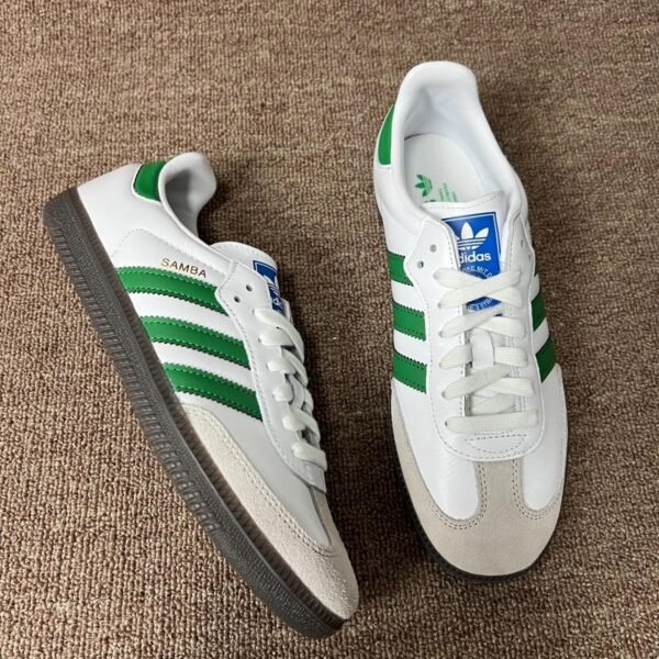 Adidas Samba White Green