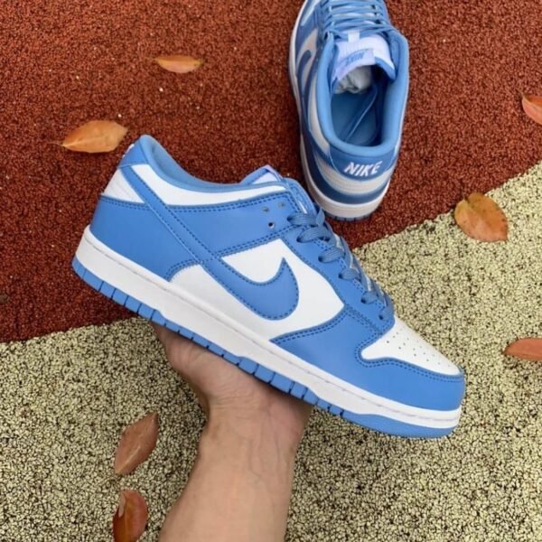 Nike Dunk Low Classic White and Blue Sneaker
