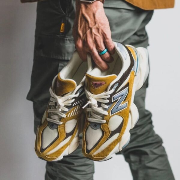 New Balance 9060 Sea Salt White Brown