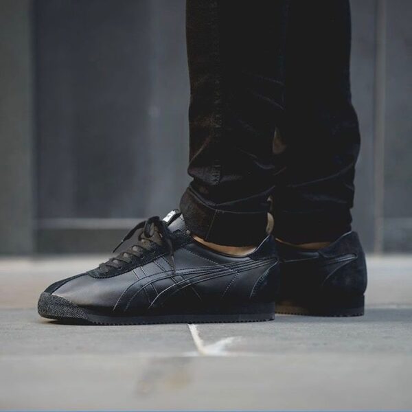 Onitsuka tiger black leather - Twilza