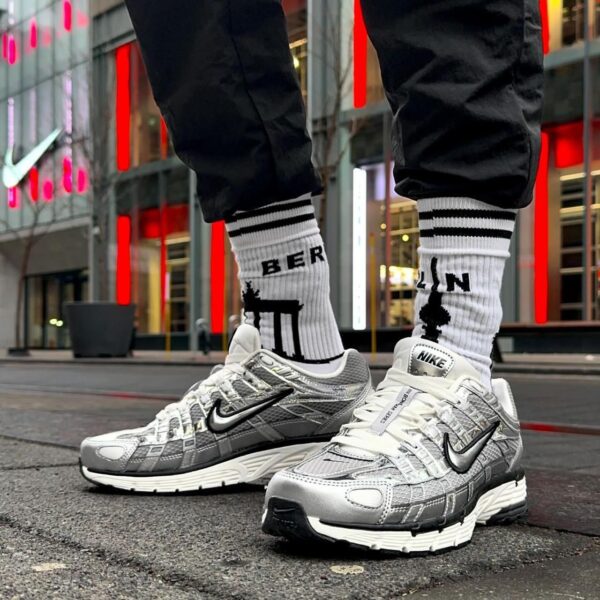 Nike P-6000 Metallic Silver - Twilza