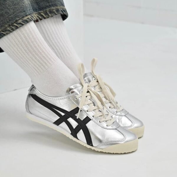 Onitsuka Tiger Mexico 66 Pure Silver Black