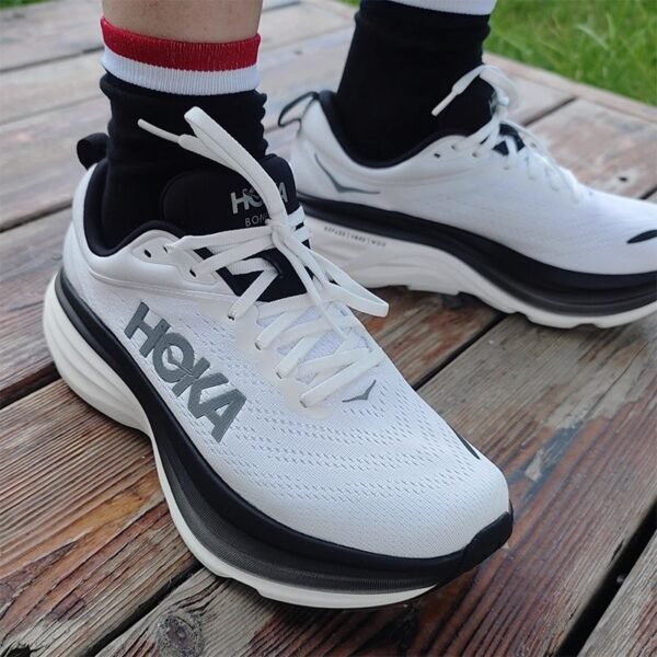 Hoka One One Bondi 8 White/Black