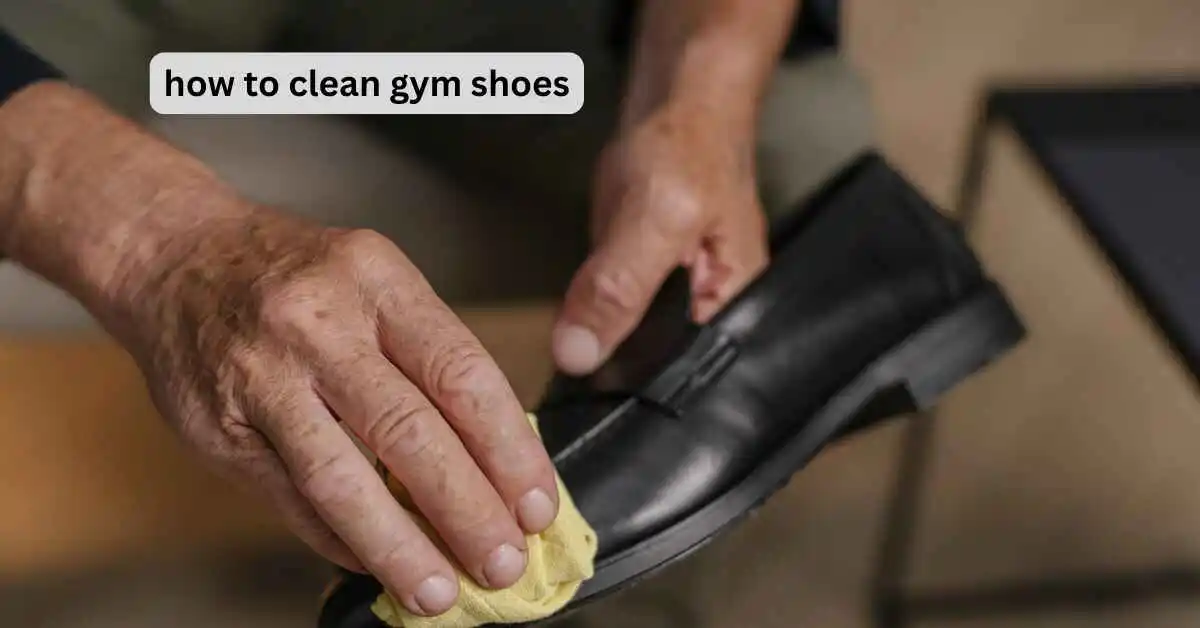 how to clean gym shoes