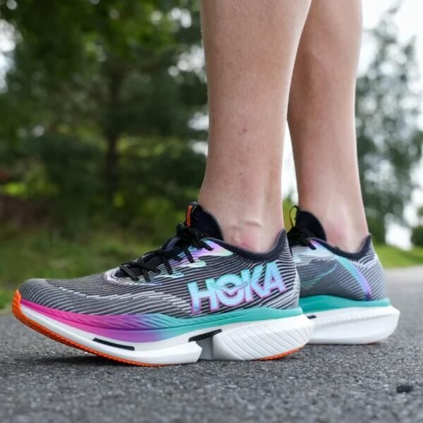 Hoka One One Cielo X1 Black Electric Aqua