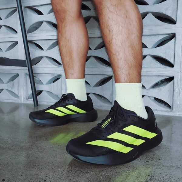 adidas Adizero Evo SL Black Lucid Lemon
