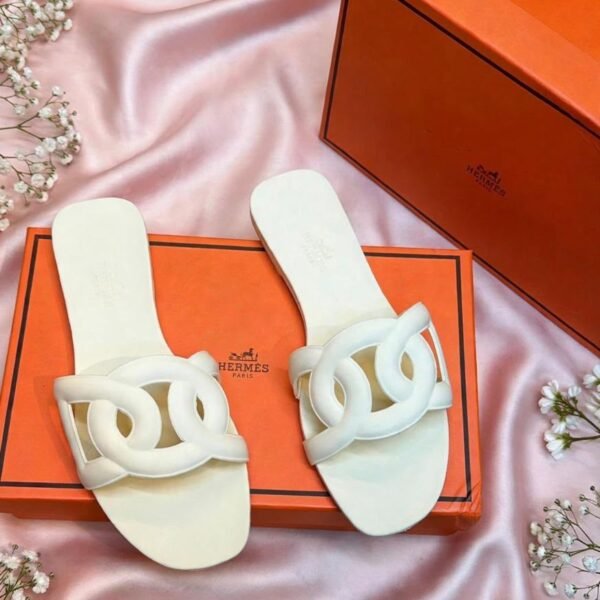 Hermès Aloha Sandal - White