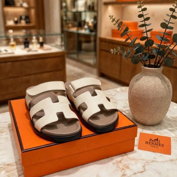 Double-Strap Buckle Sandal