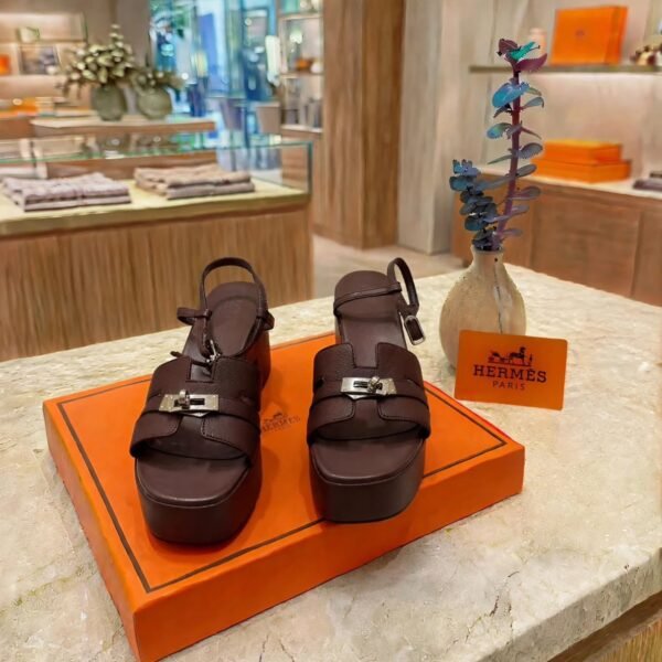 Platform Buckle Sandal